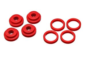 Mitsubishi Eclipse Shifter Bushings - Energy Suspension - Manual Transmission Shifter Stabilizer - Red - `95-`04